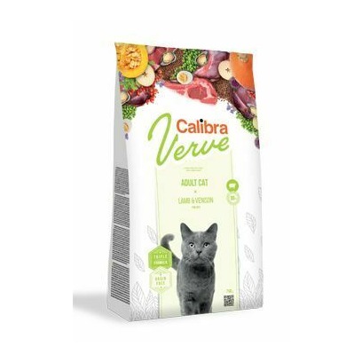 Calibra Cat Verve GF Adult Lamb&Venison 8+, 750g
